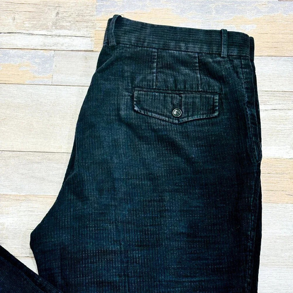 SIMONS Black  corduroy pants - Picture 1 of 8
